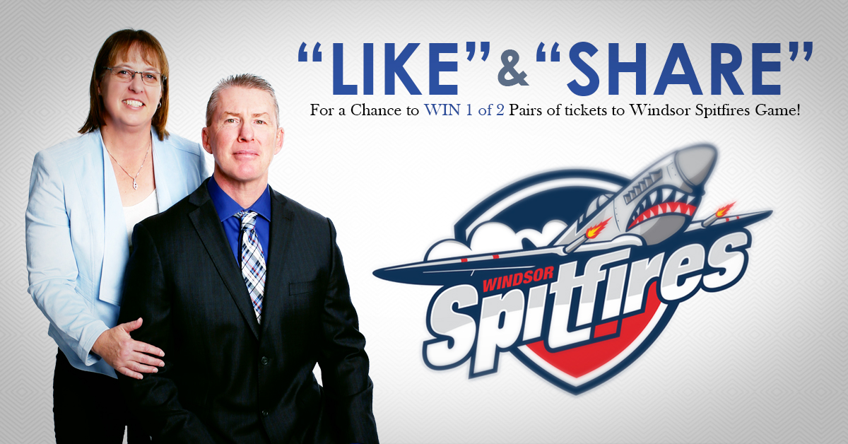 LIKE & SHARE for a chance to WIN Windsor Spitfires Tickets